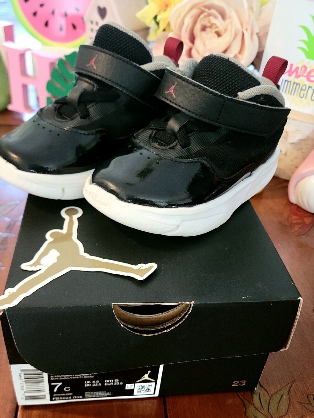 Nike Jordan Stay Loyal 3 TD "Black Cement" - Kids / Boys / Toddler Sneaker Sz 7C
